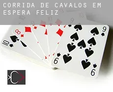 Corrida de cavalos em Espera Feliz