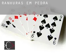 Ranhuras em  Pedra