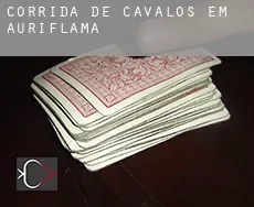 Corrida de cavalos em  Auriflama