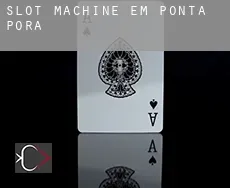 Slot machine em Ponta Porã