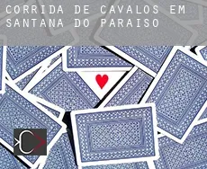 Corrida de cavalos em  Santana do Paraíso