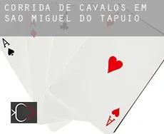 Corrida de cavalos em  São Miguel do Tapuio