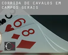 Corrida de cavalos em Campos Gerais