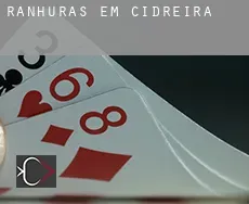 Ranhuras em  Cidreira