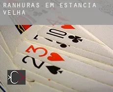 Ranhuras em  Estância Velha
