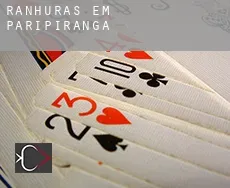 Ranhuras em  Paripiranga