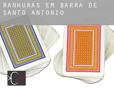 Ranhuras em  Barra de Santo Antônio