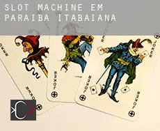 Slot machine em Itabaiana (Paraíba)
