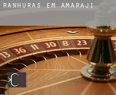 Ranhuras em Amaraji