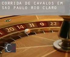 Corrida de cavalos em Rio Claro (São Paulo)