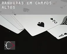 Ranhuras em  Campos Altos