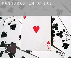 Ranhuras em  Apiaí