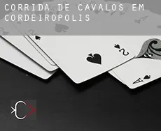 Corrida de cavalos em  Cordeirópolis