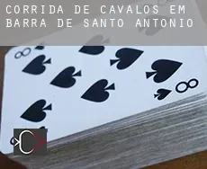 Corrida de cavalos em Barra de Santo Antônio