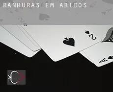 Ranhuras em Ábidos