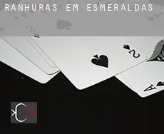 Ranhuras em Esmeraldas