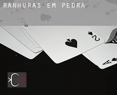 Ranhuras em  Pedra