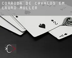 Corrida de cavalos em  Lauro Muller